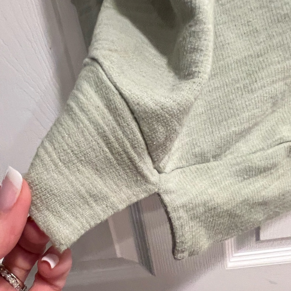 C&C California Mint and White Ombre Sweatshirt - Picture 5 of 6